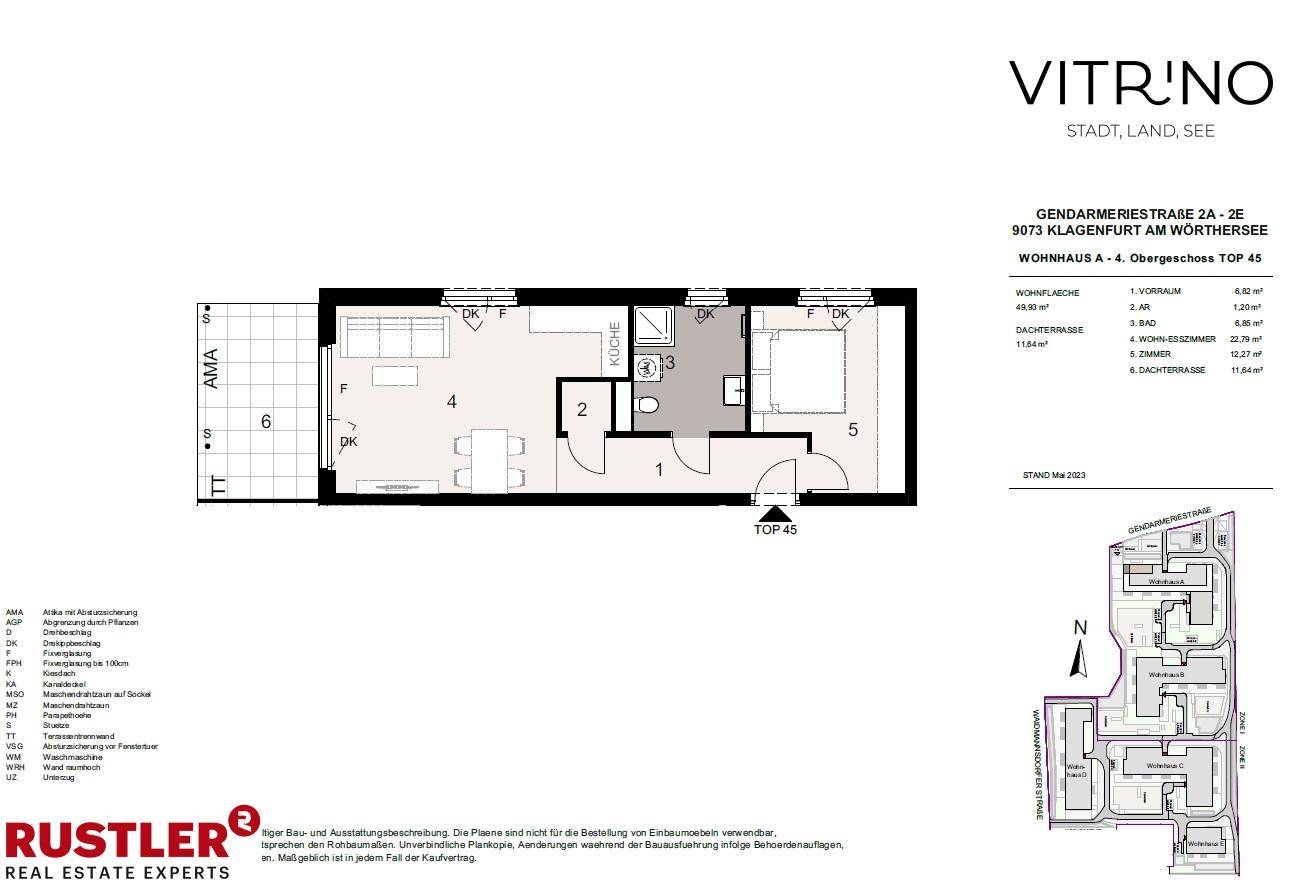Grundriss H1, WHG 45