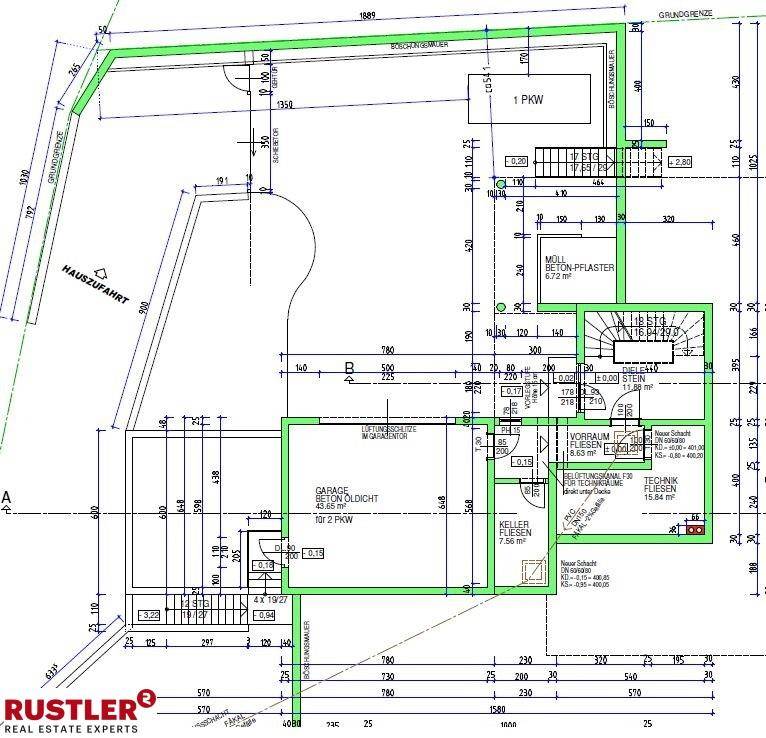 Grundriss UG1