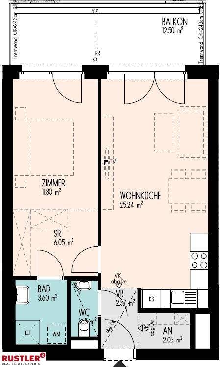 Grundriss Top 173