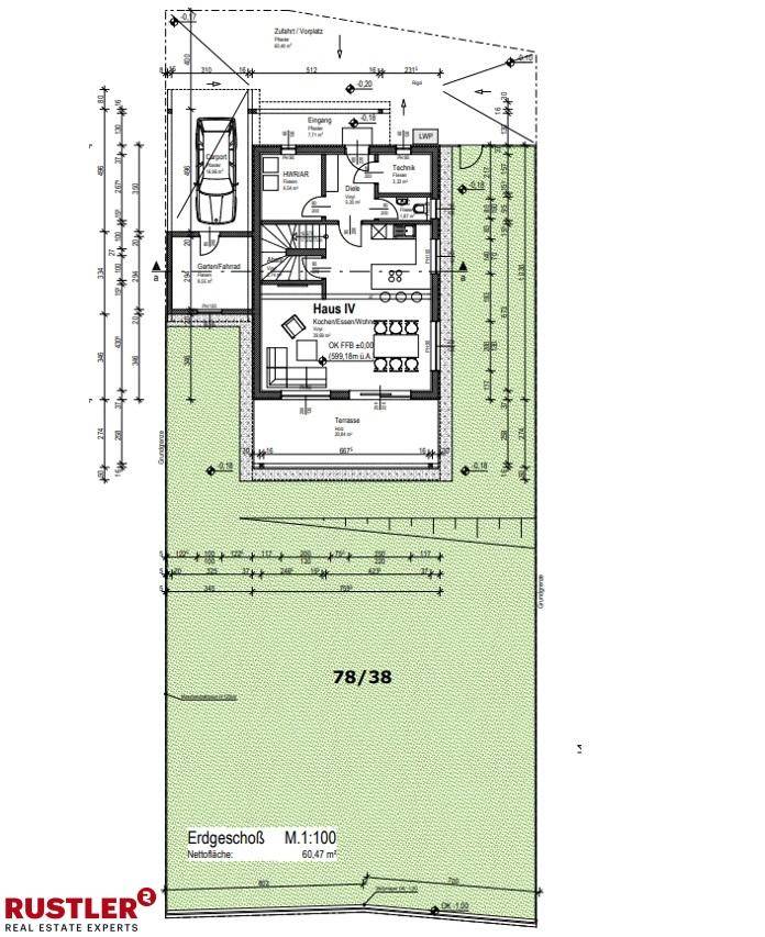 Grundriss EG Haus 4