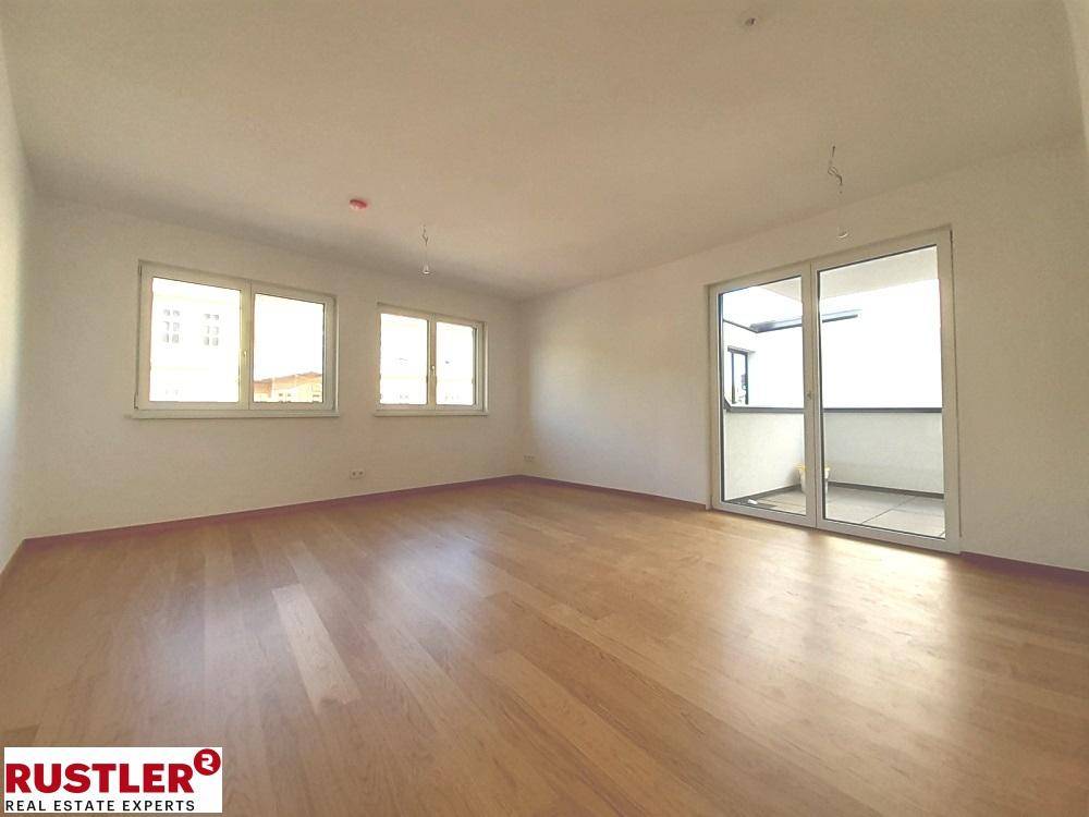 Wohnküche mit Balkon