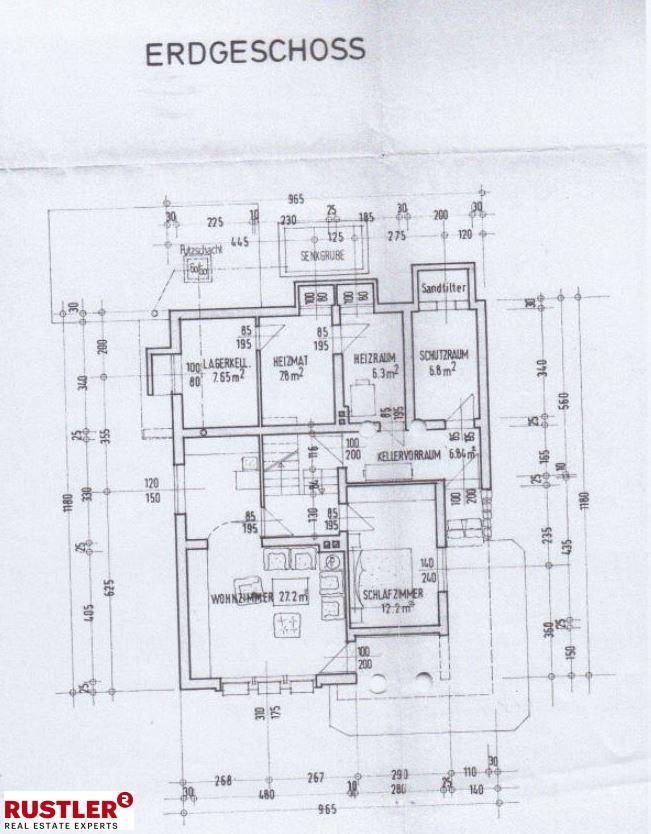 Grundriss Erdgeschos