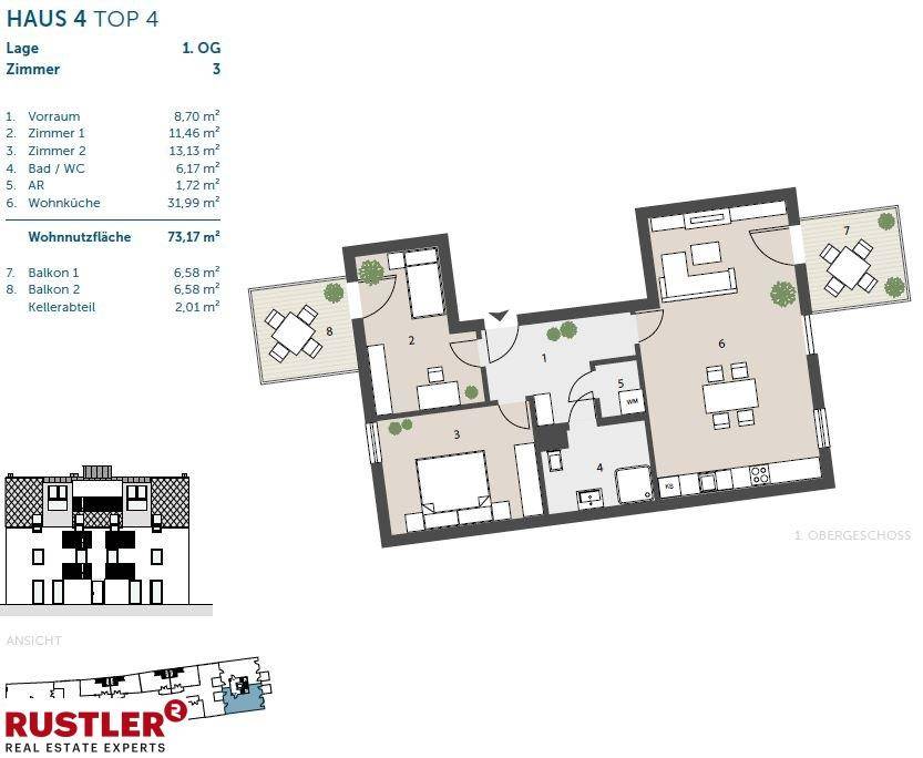 Wohnungsplan