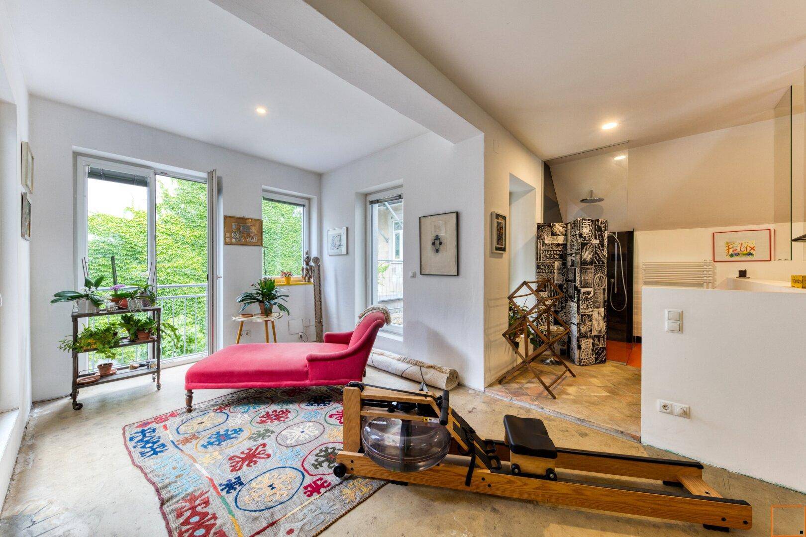 Lese-Ecke Masterbedroom