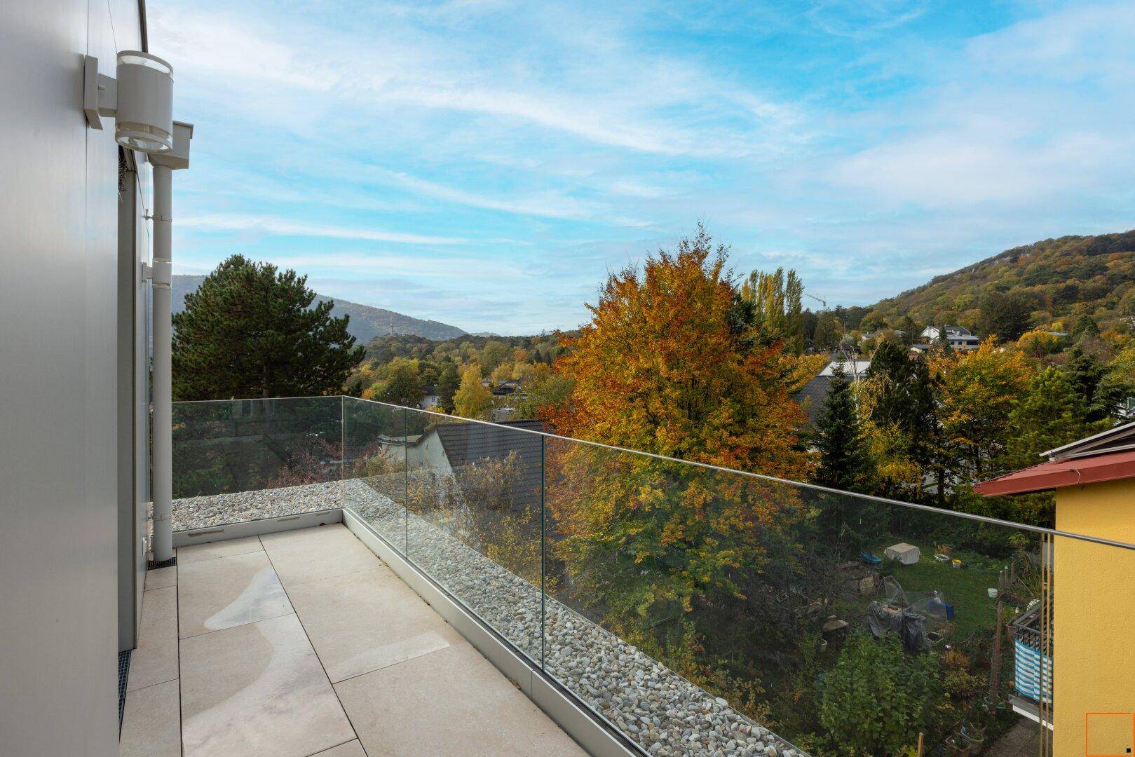 Die Terrasse des Lofts