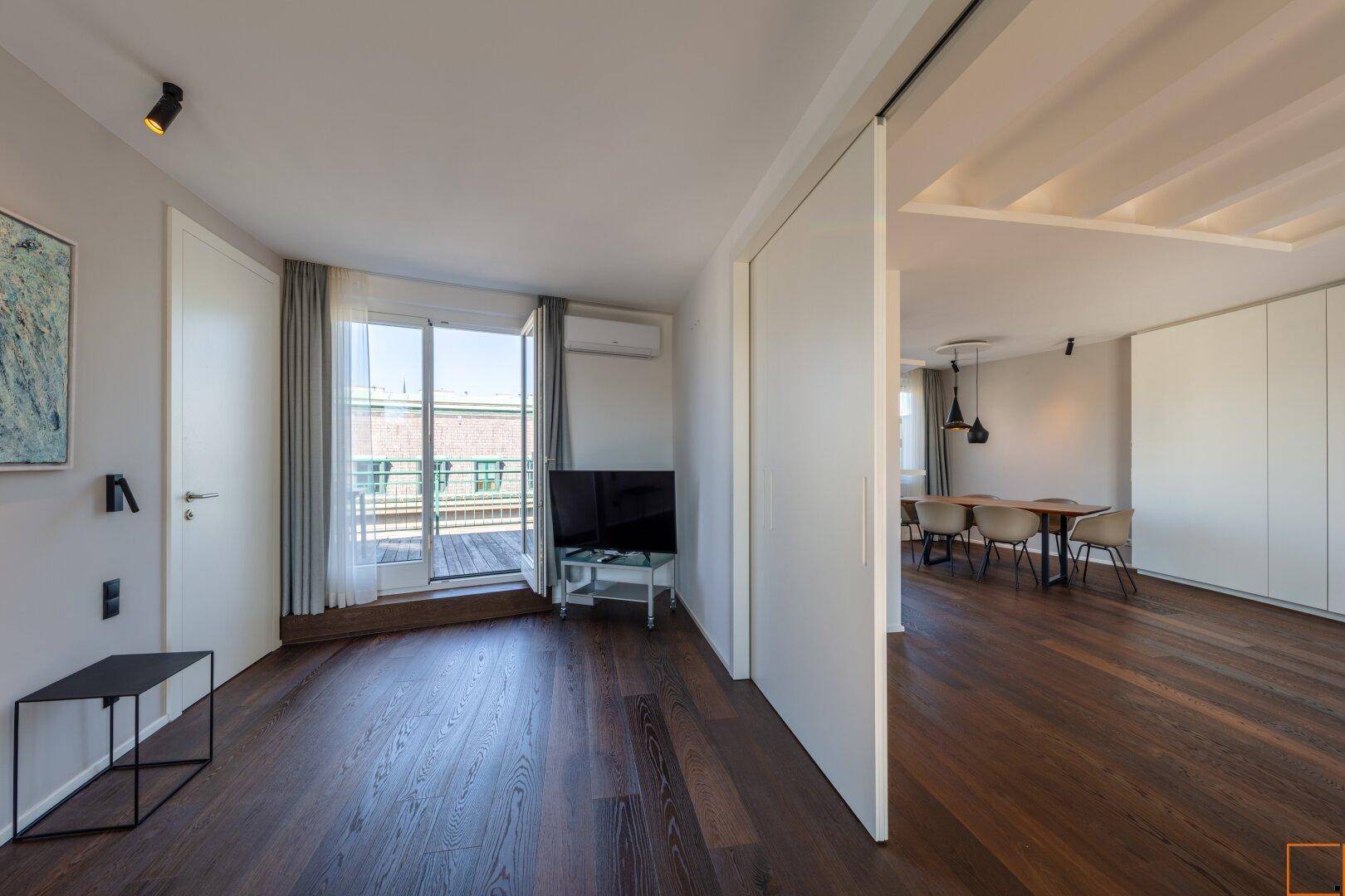 Schlafzimmer Terrasse