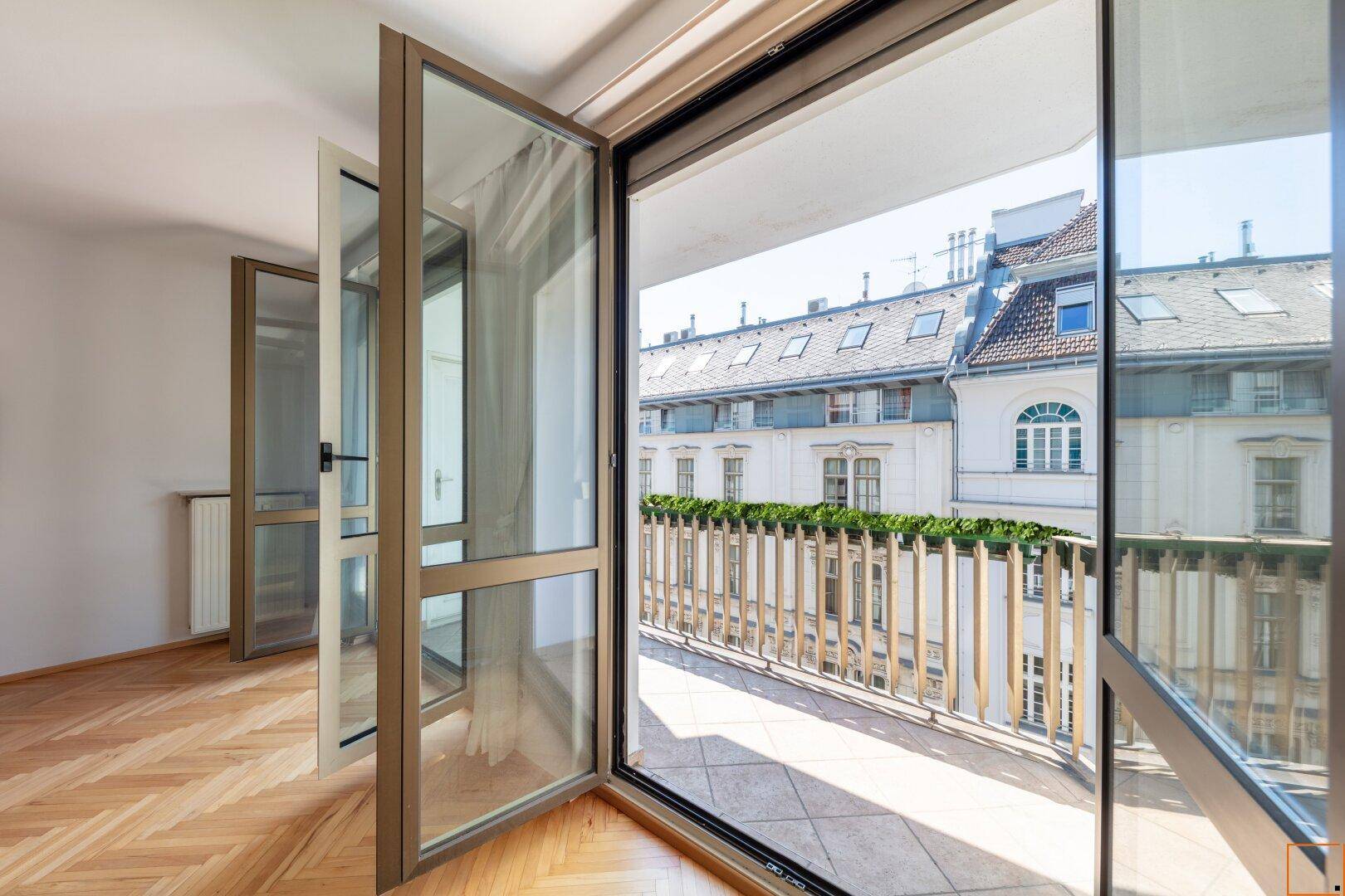 Ausblick Loggia
