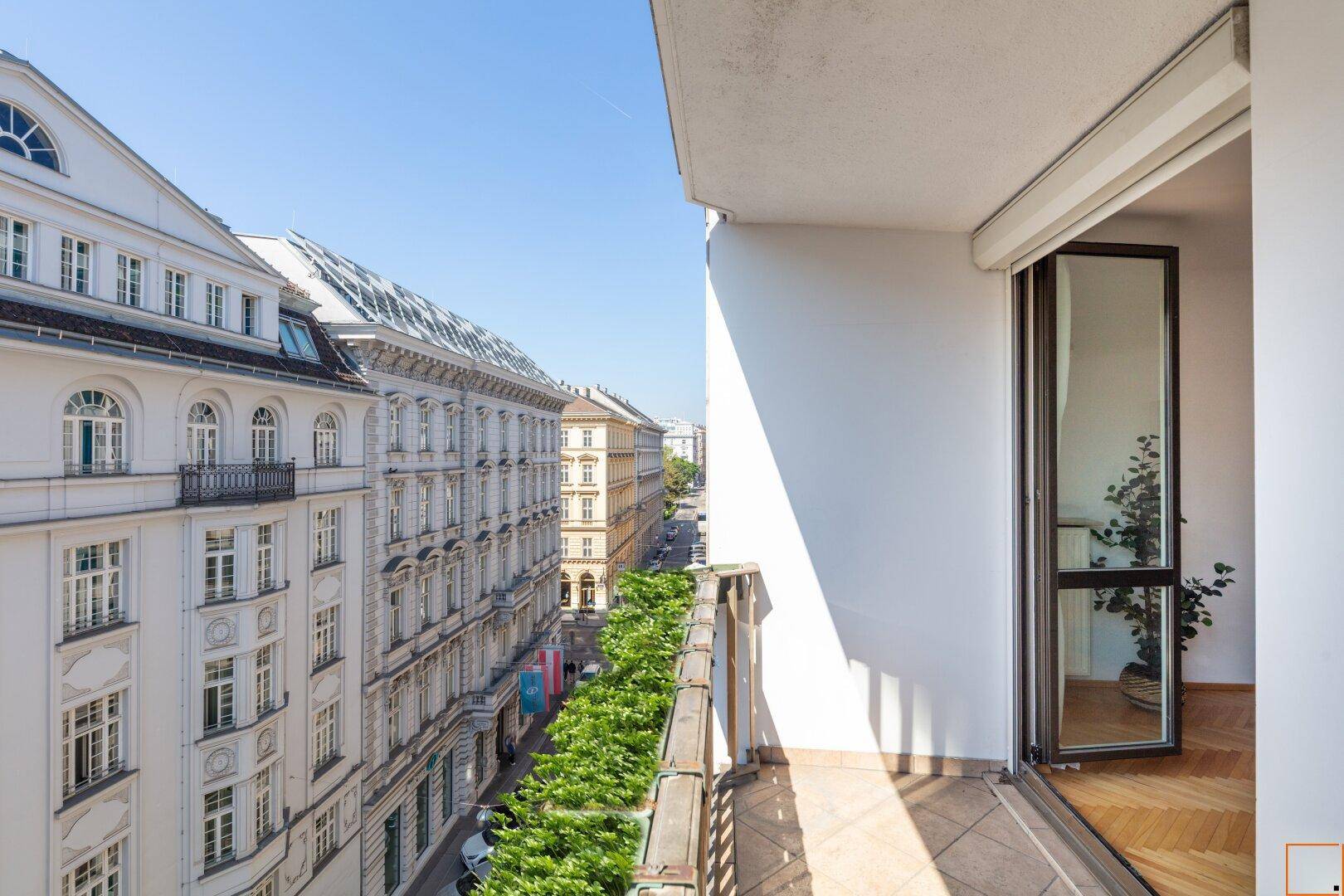 Ausblick Loggia