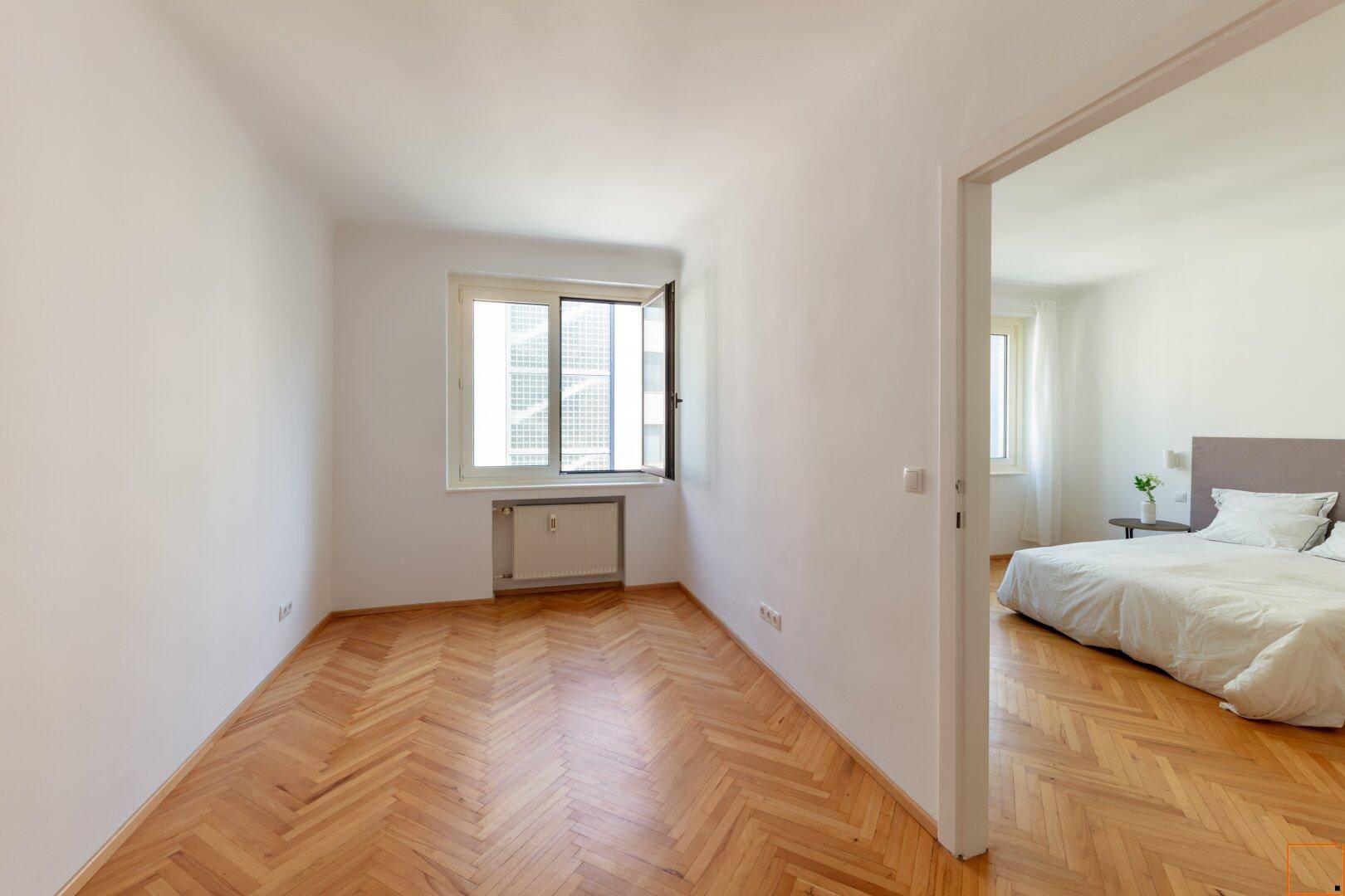 Schlafzimmer Hofblick