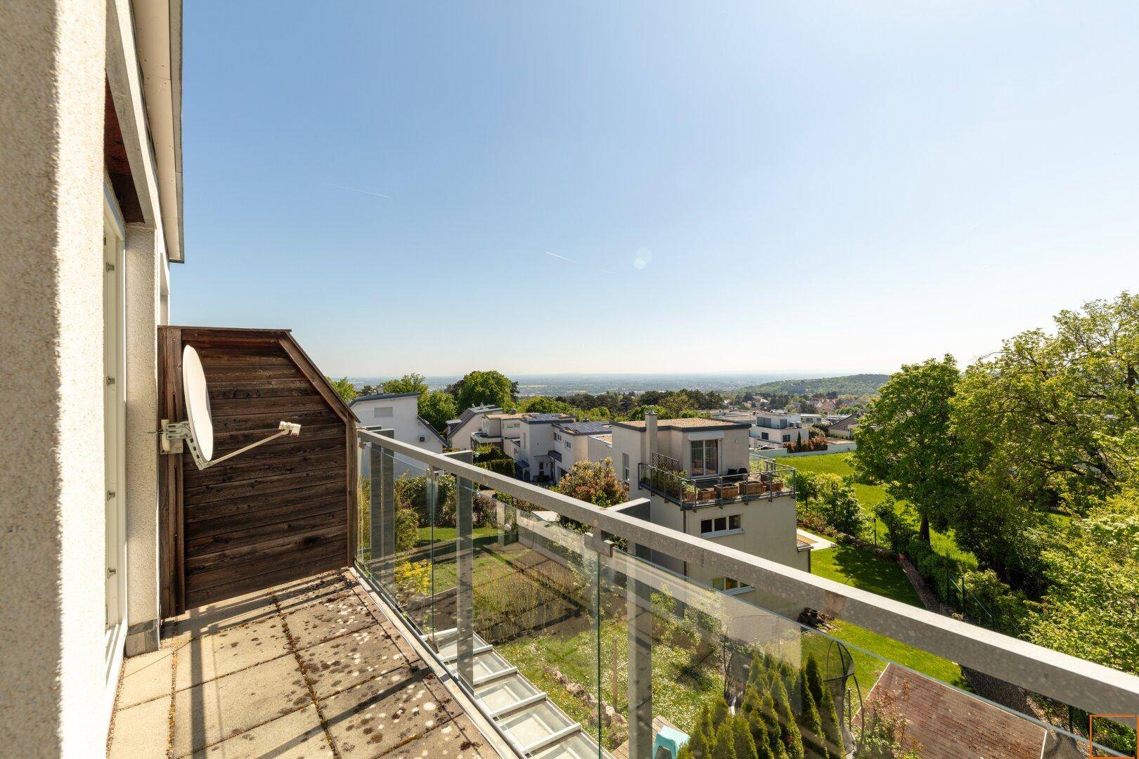 Fernblick von der Terrasse