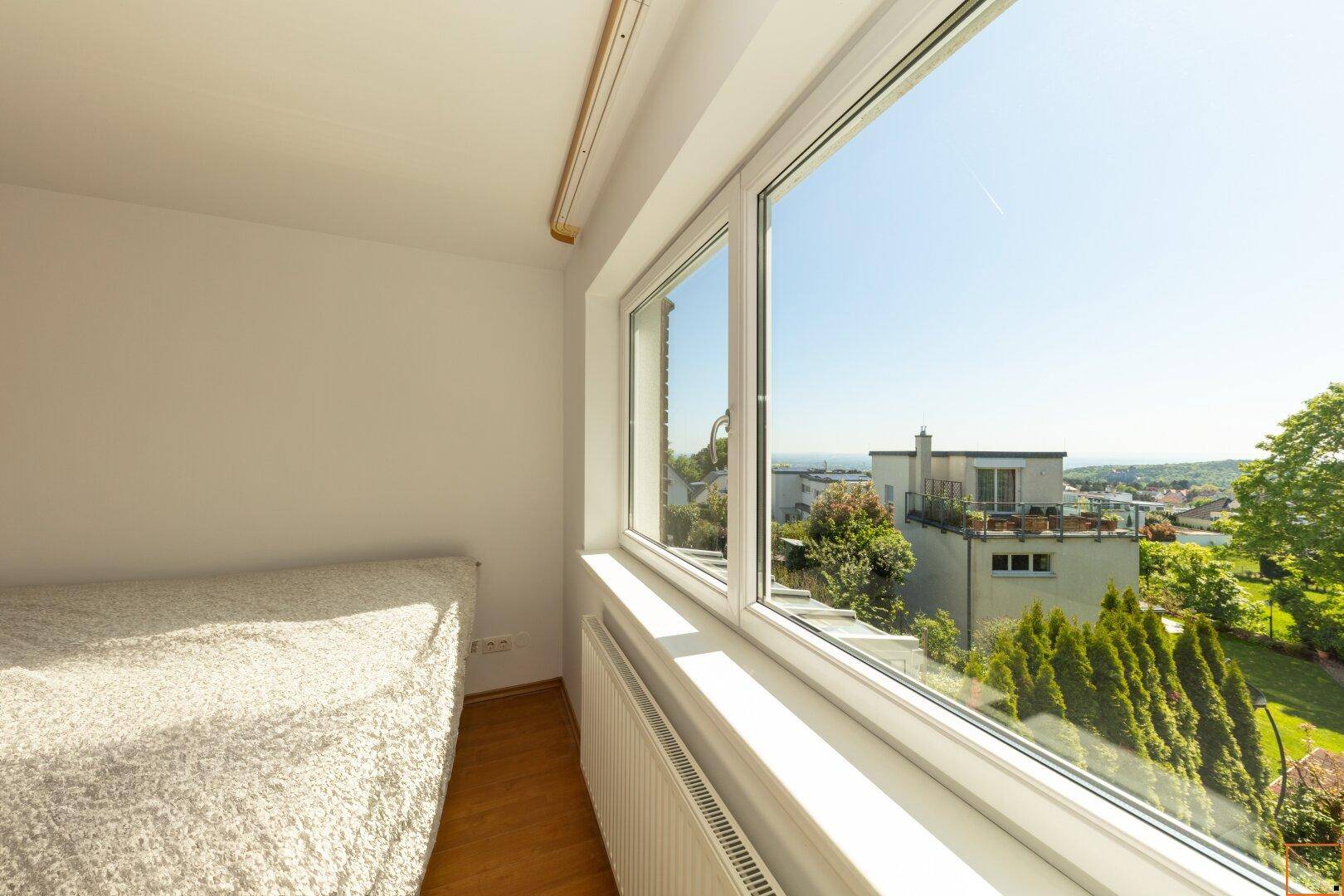 Ausblick Schlafzimmer 1. OG