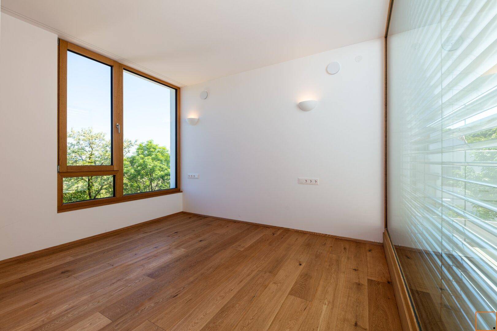 Schlafzimmer-Bereich für Doppelbett