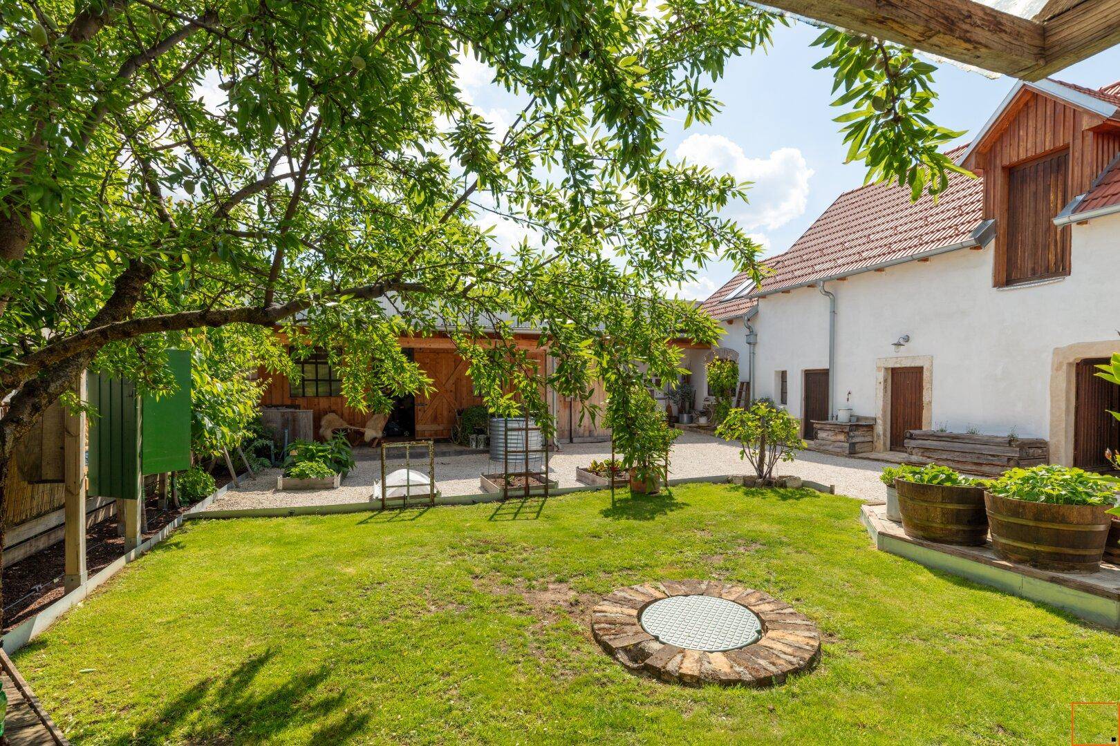 Garten-Teilansicht