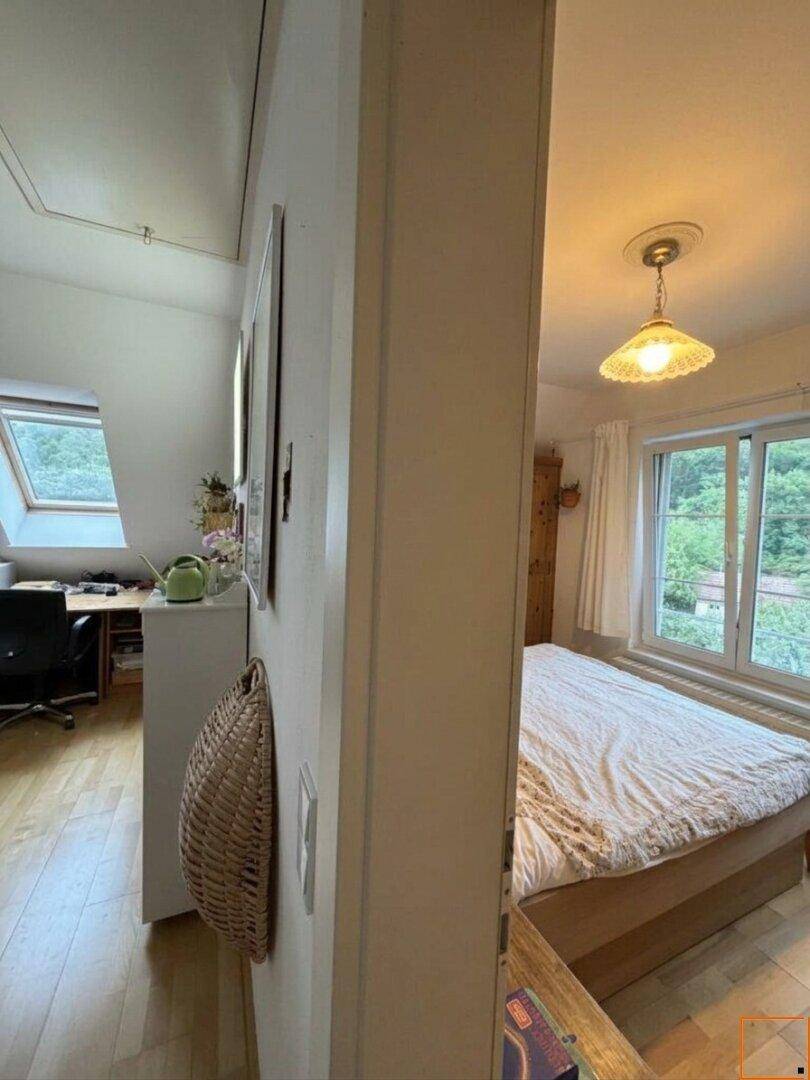 Blick Galerie und Schlafzimmer