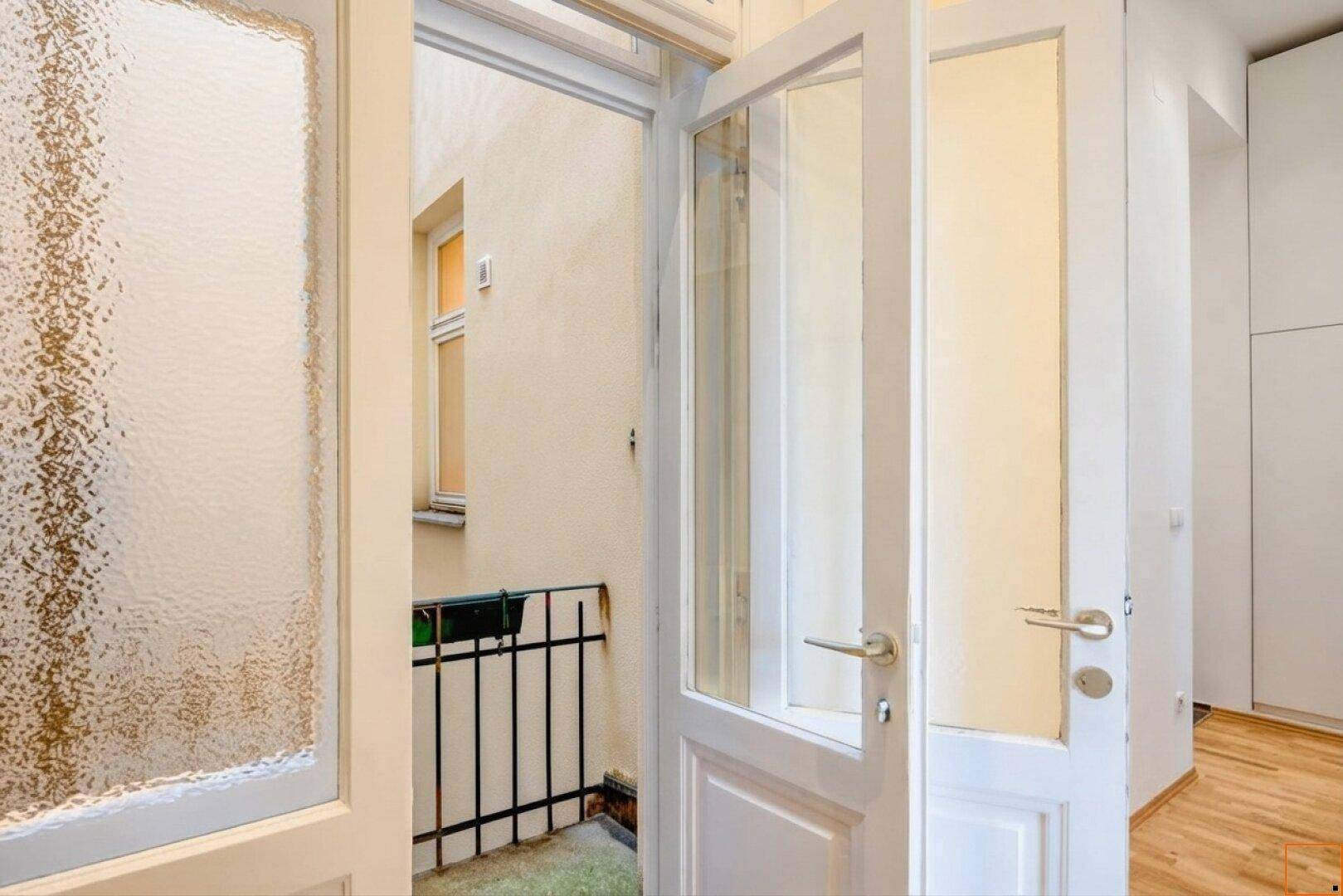 Balkon Innenhof