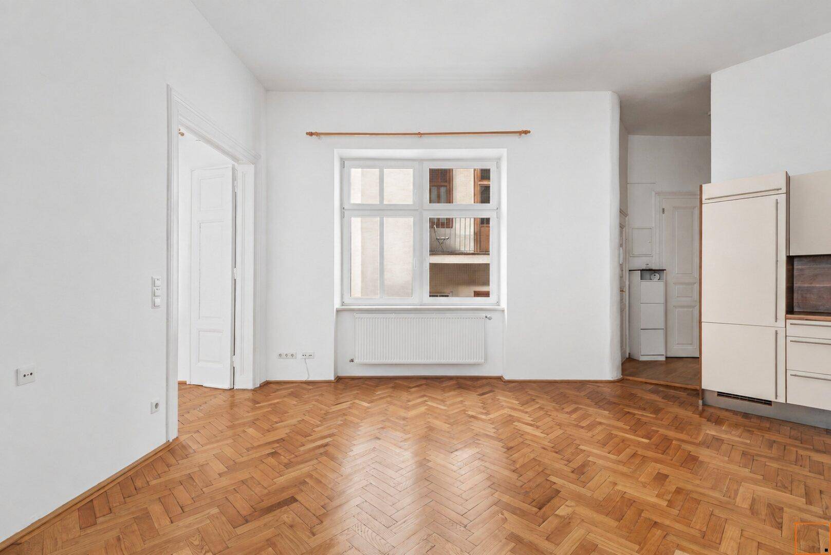 Das Wohn- und Esszimmer aus einer zweiten Perspektive