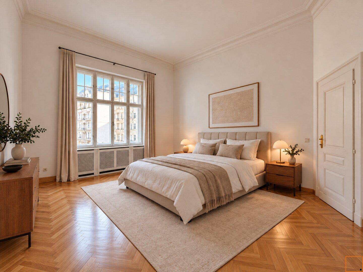 Schlafzimmer Visualisierung