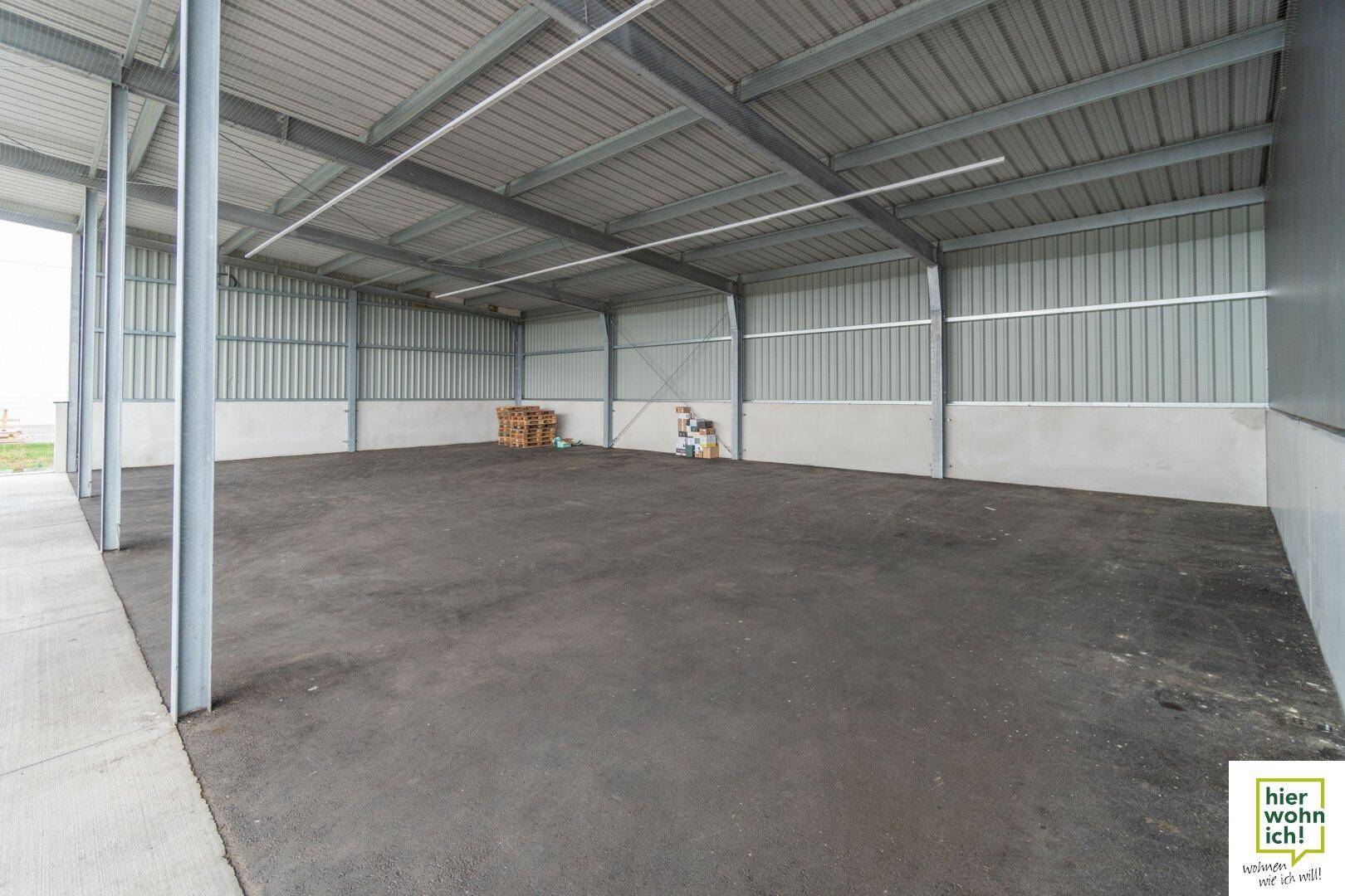 Überdachter Stellplatz für LKW, Wohnwagen, Auto, Boot, Oldtimer etc. - Ansicht 4
