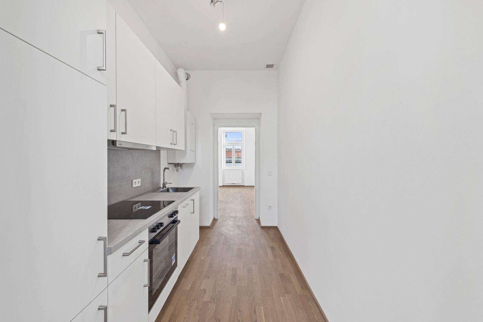 Moderne 1 Zimmer Eigentumswohnung mit Einbauküche - Ansicht 6