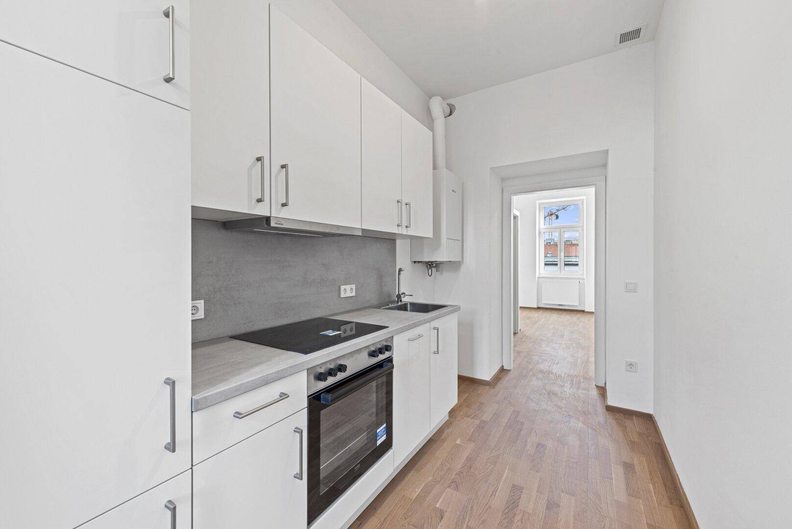 Moderne 1 Zimmer Eigentumswohnung mit Einbauküche - Ansicht 4