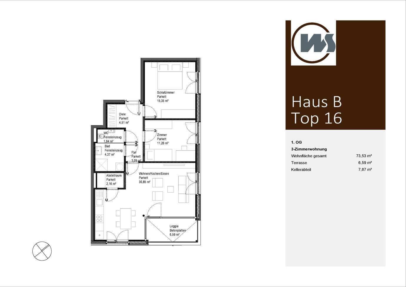 1950_Hohenweiler Riedstraße_Wohnungsverkauf_WohnungsplanW16_20250731