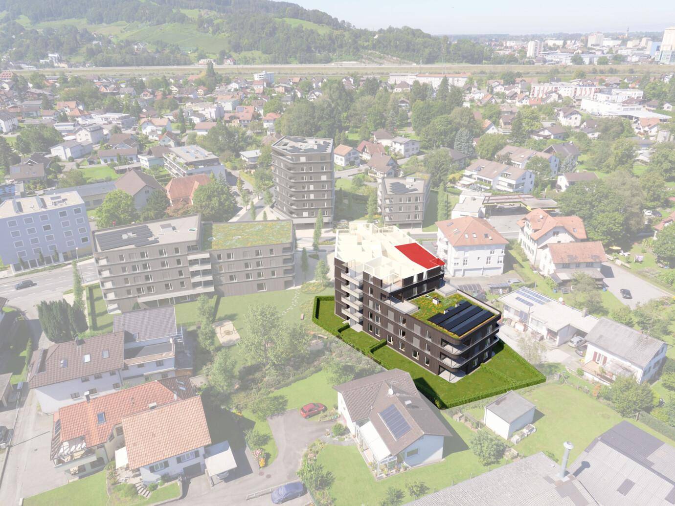 Dachgeschosswohnung in Lustenau, Top W25 - Widok 5