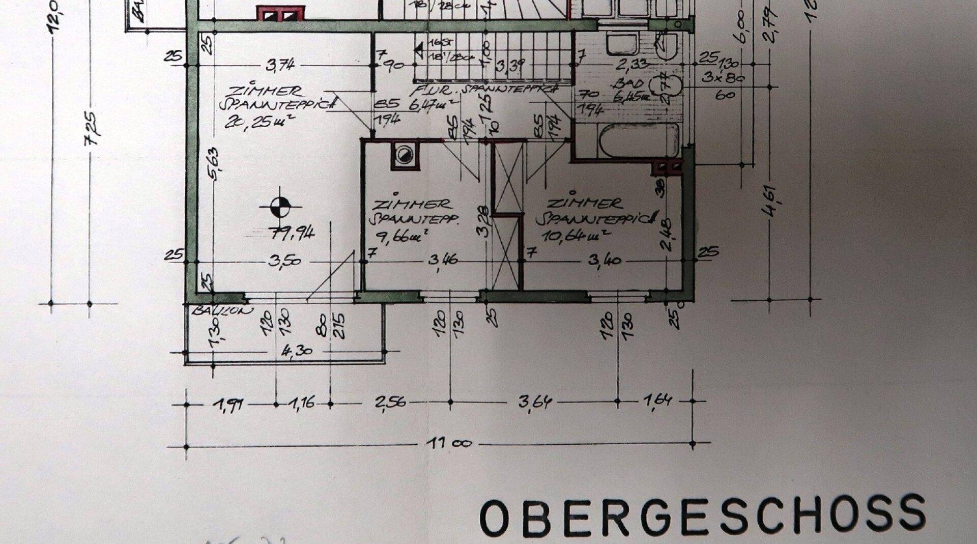 Grundrissplan OG