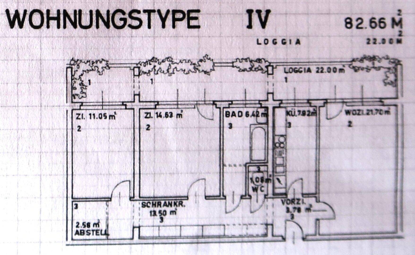 Grundrissplan