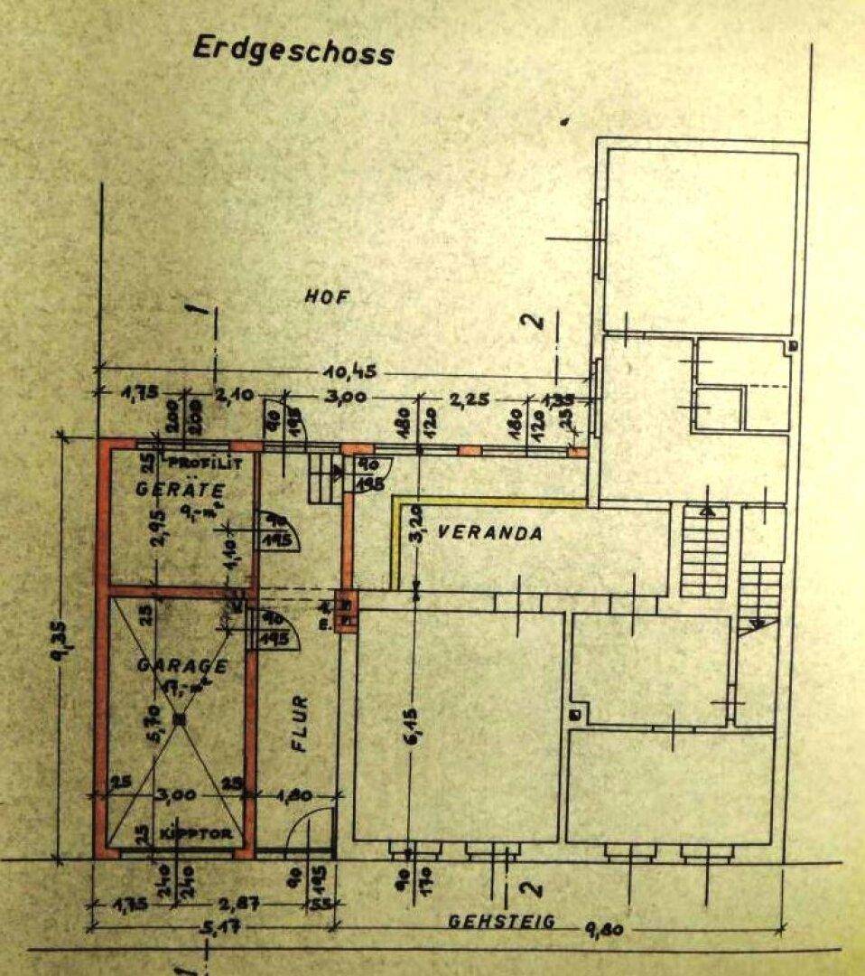 Grundriss Erdgeschoss