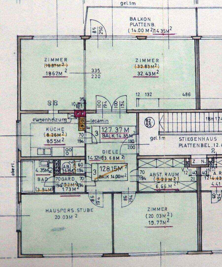 Grundrissplan