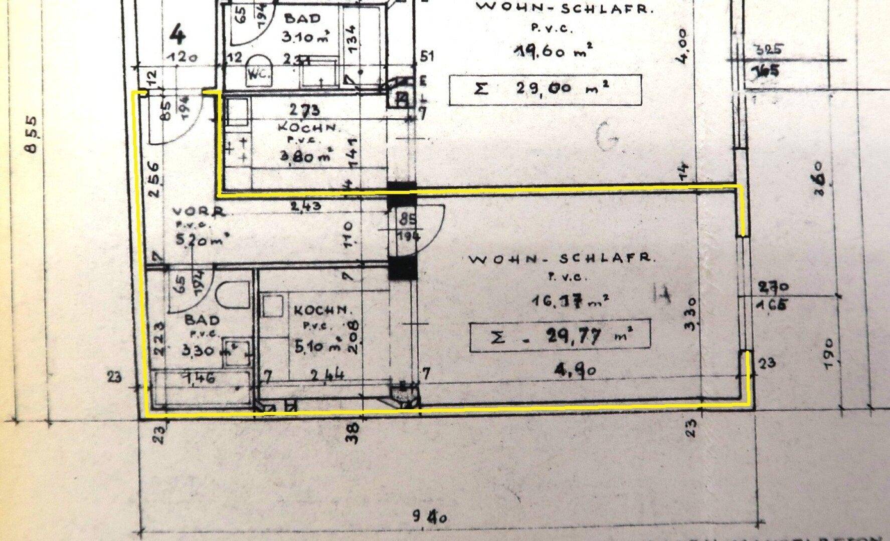 Grundrissplan