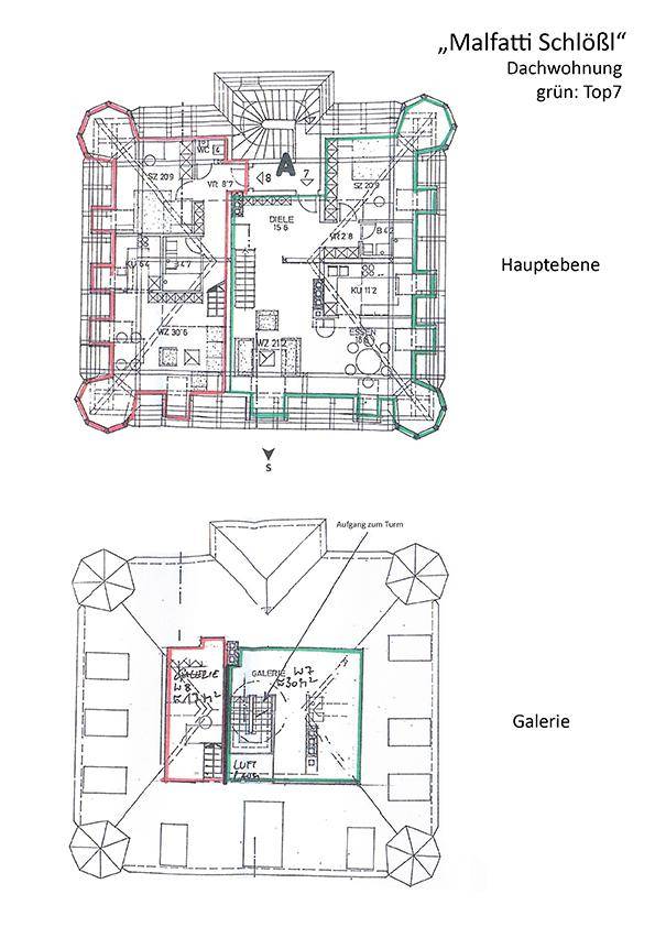 Raumplan Höttinger Gasse Top7