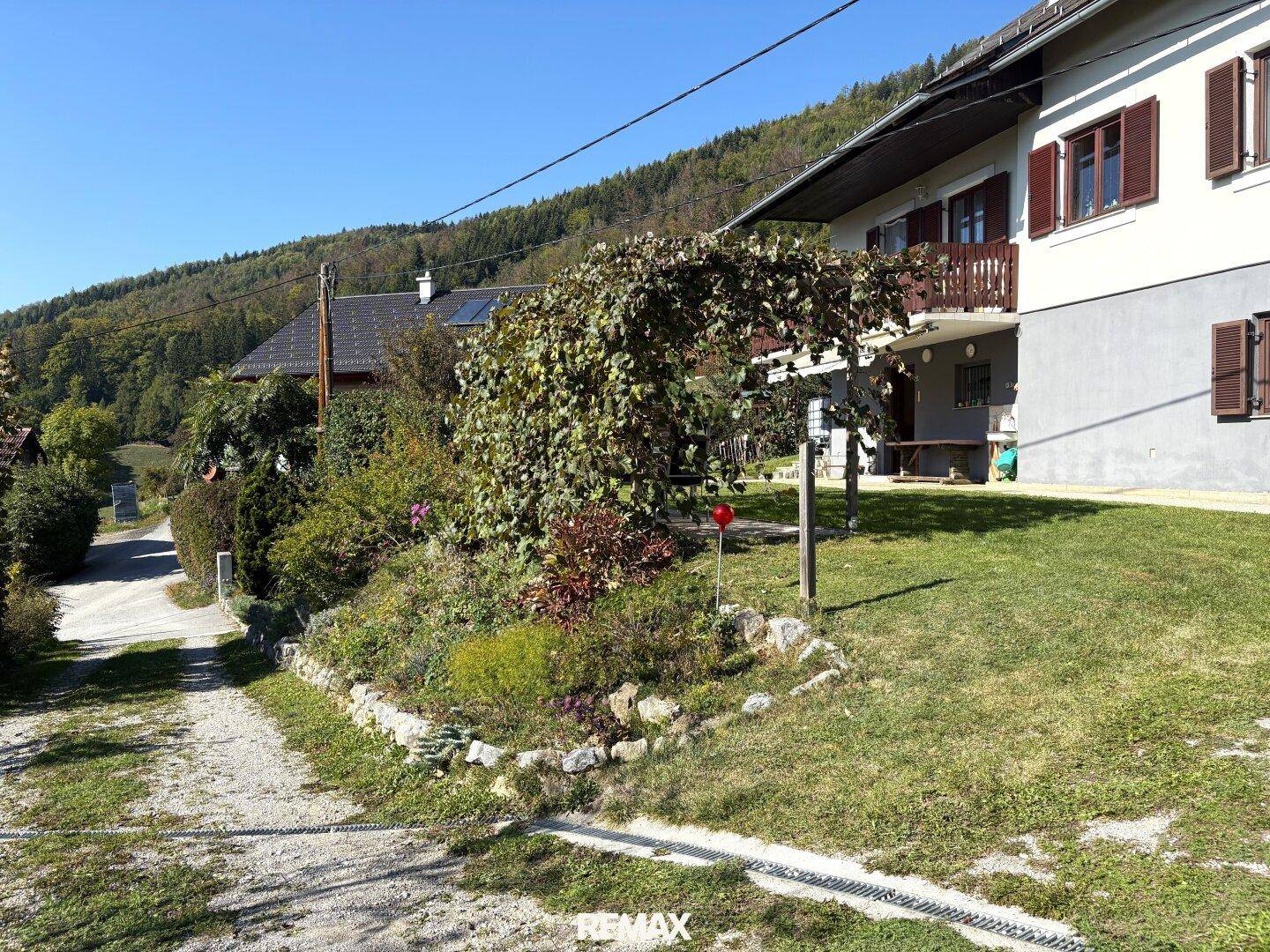 Zufahrt Haus