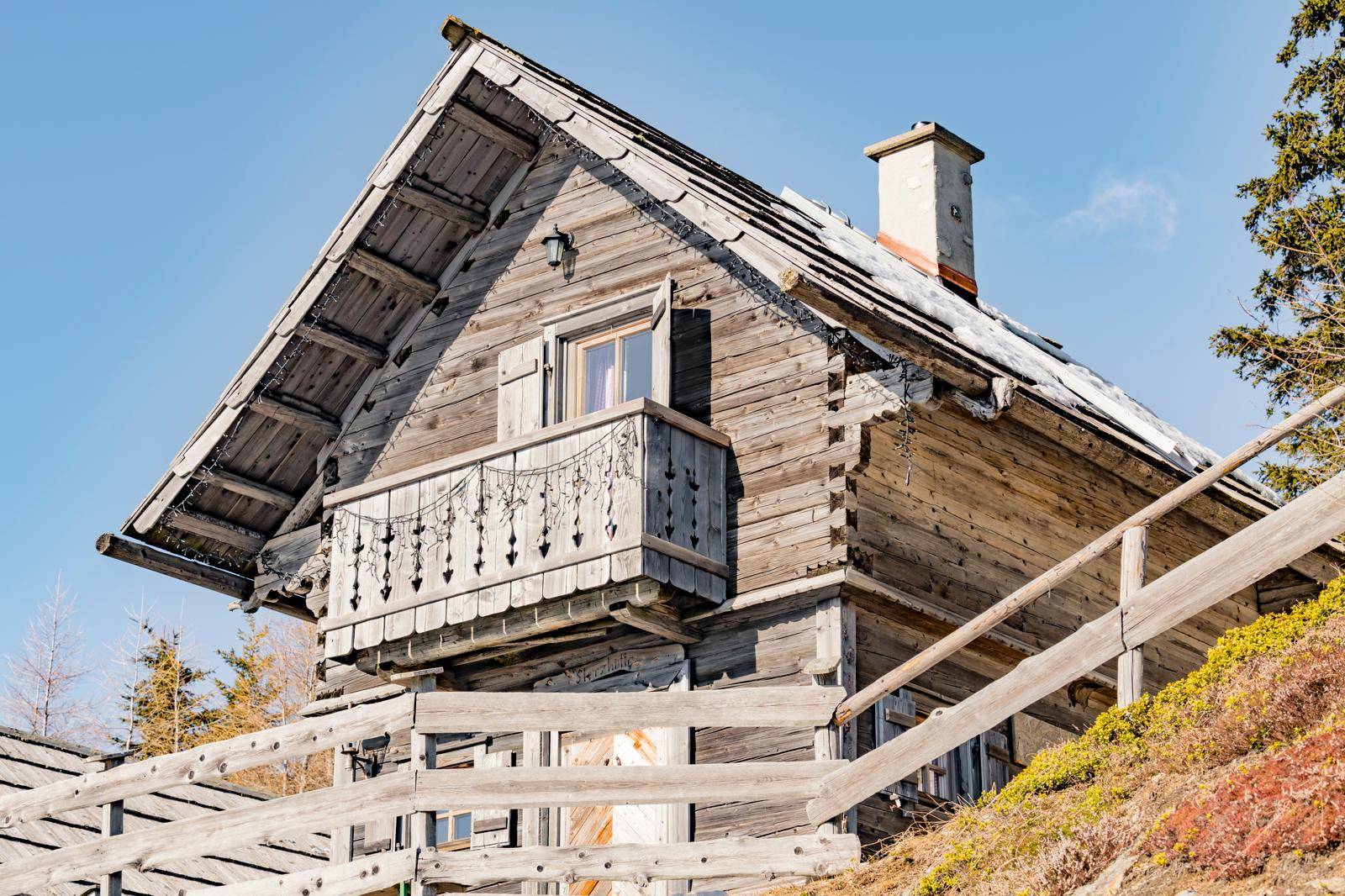 Sterzhütte Außenansicht