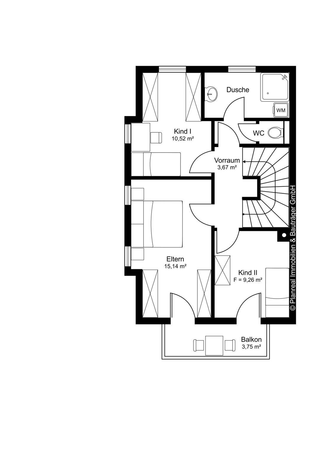 immogrundriss_18427_307213_628442_1814CA_Reihenhaus_St_Margarethen_Stolzlechner_1_OG_Masse_1_100_1900_2300_jpg