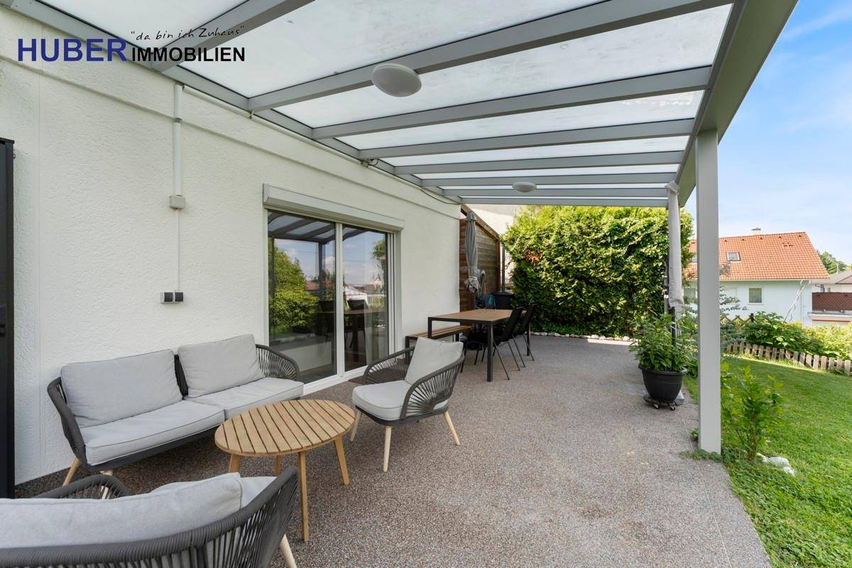 80m² teilüberd. Terrasse