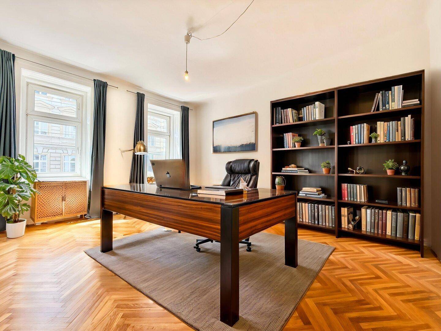 Bürozimmer staged