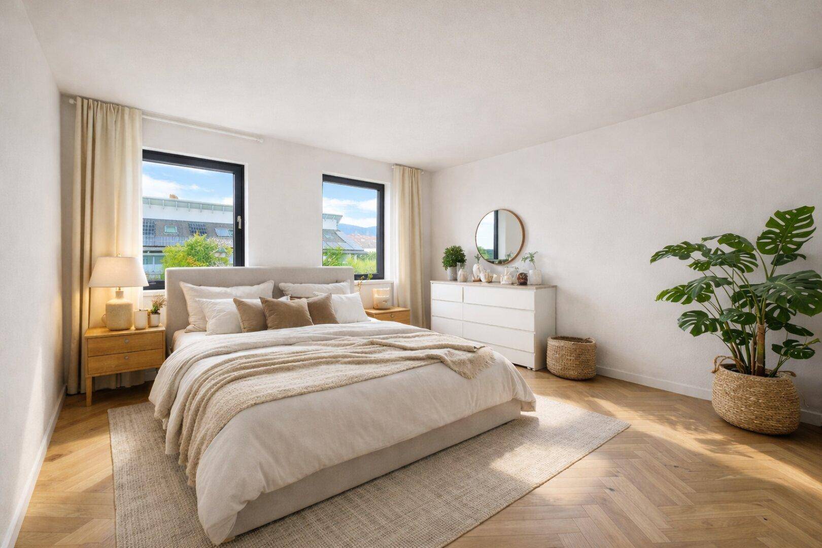 WOHNEN auf HÖCHSTEM Niveau | Erstbezug 2026 | Garten &amp; Dachterrasse | Doppelhaushälfte | 2 Stellplätze - Więcej