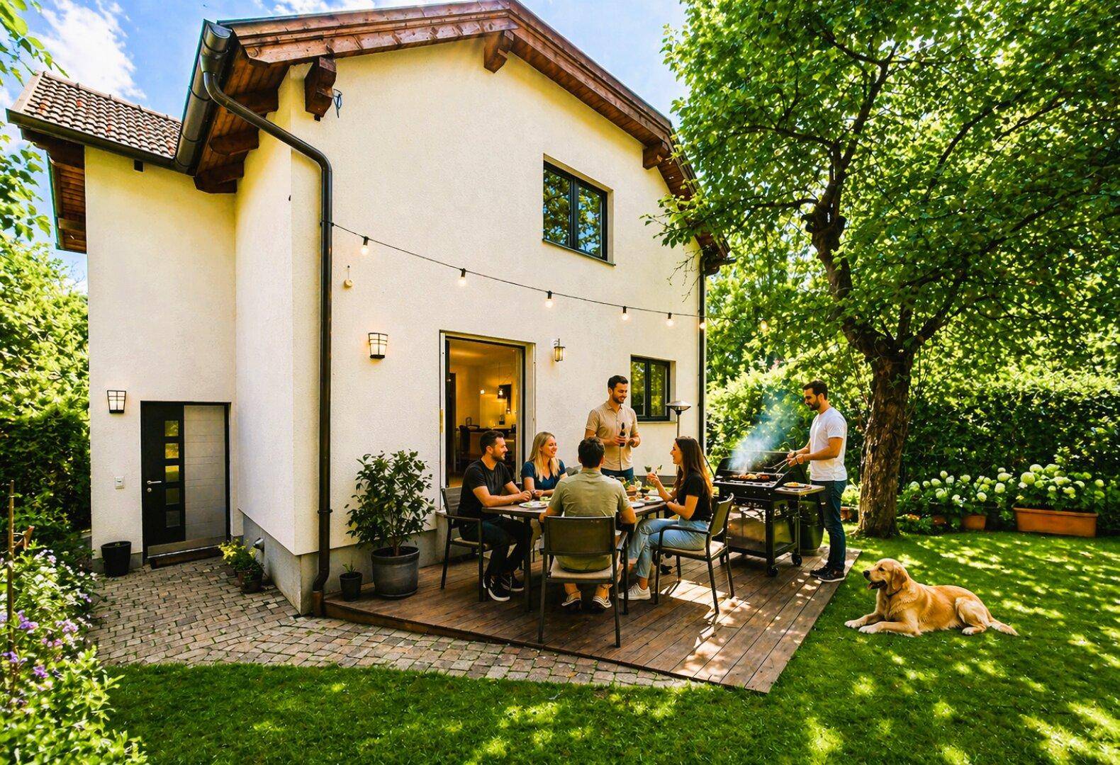BEZUGSFERTIGES Haus am Wolfersberg | 2004 Saniert | ca. 538m² Grund | 5 Zimmer möglich | POOL | Garage - Ansicht 4