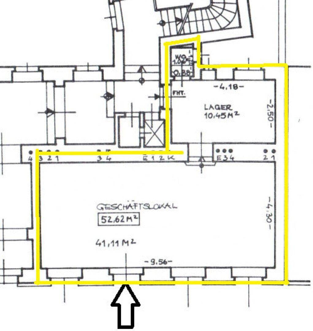 TOP-STANDORT am AUGARTEN | Geschäftslokal | ca. 53m² NFL | Große Schaufenster | U-Bahn | OPEN-HOUSE am Samstag 04.07.2026 zwischen 10:30 und 11:30 Uhr – pohled 6
