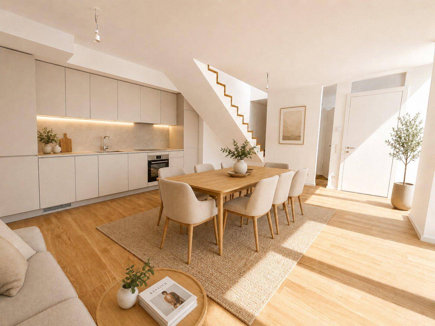 EXKLUSIVES HOF-APARTMENT | 2 Zimmer | ca. 69 m² gew. NFL | Terrasse | Eigengarten | KLIMA | Neubau | Erstbezug - Ansicht 3