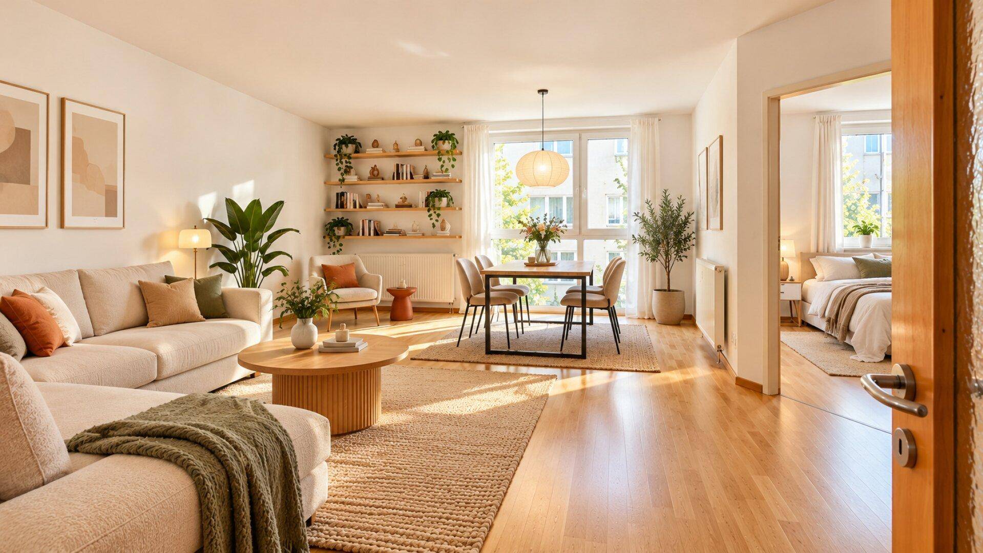 CITY-APARTMENT nahe WESTBAHNHOF | 2 Zimmer | ca. 55 m² WFL | GARAGE optional | FREIER MIETZINS