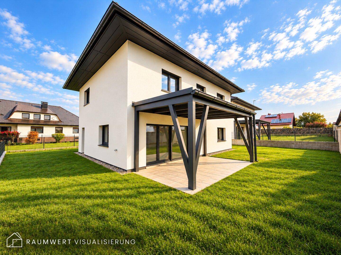 ERSTBEZUG in St. Pölten | Einfamilienhaus mit Garten ca. 180 m² | 5 Zimmer | ca. 144 m² WFL | 2 KFZ-Stellplätze | Belagsfertig