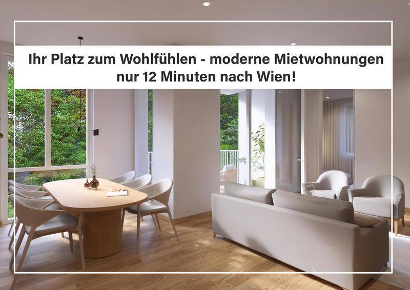 urbanes Wohnen im Grünen zum Mieten - Ansicht 2