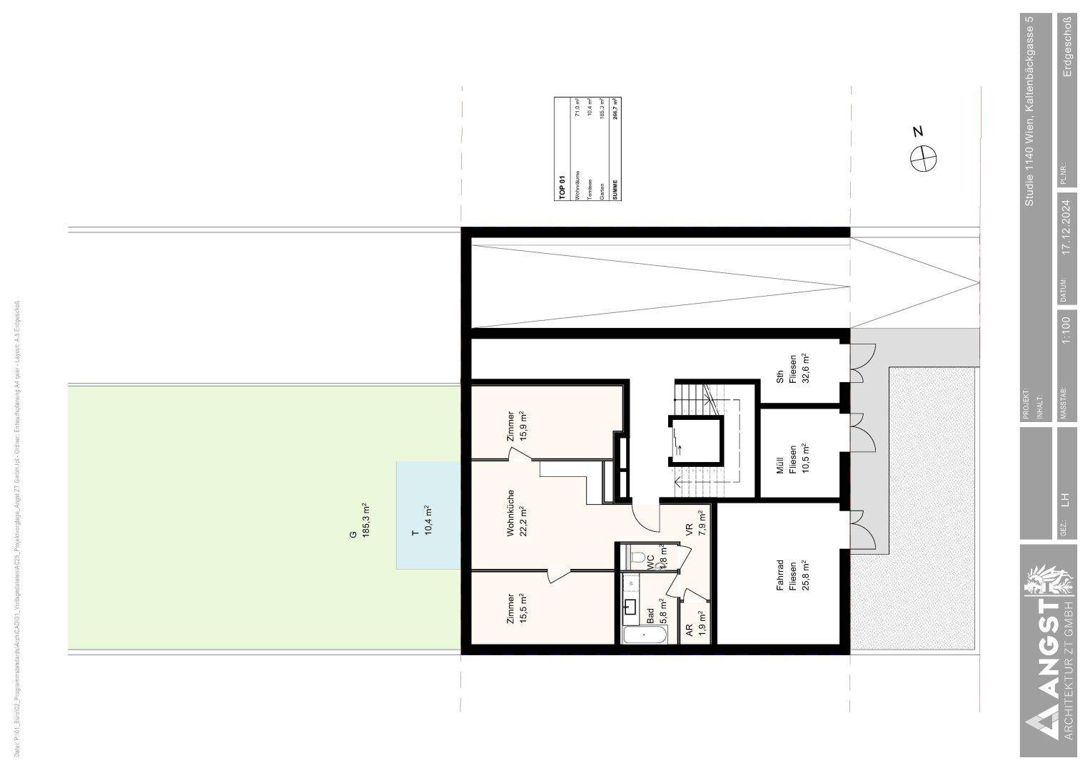 Projekt Kaltenbäckgasse EG