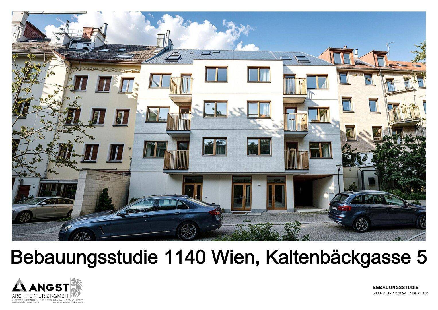 Projekt Kaltenbäckgasse Studie