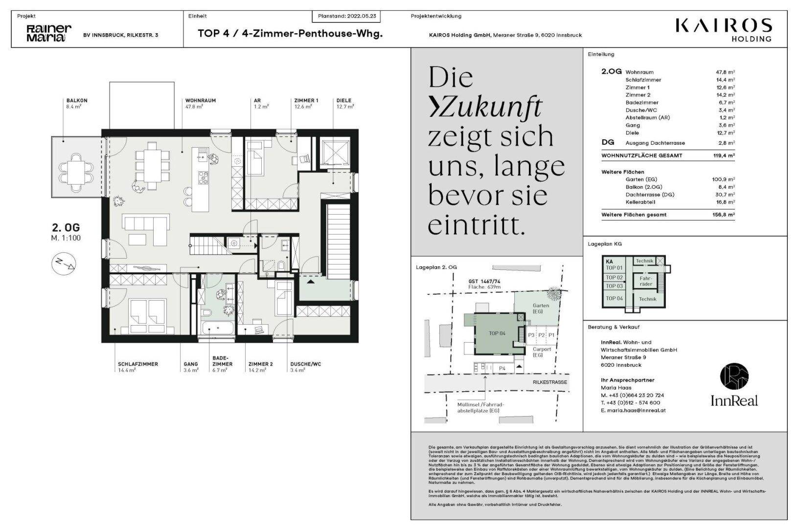 Grundriss TOP 4