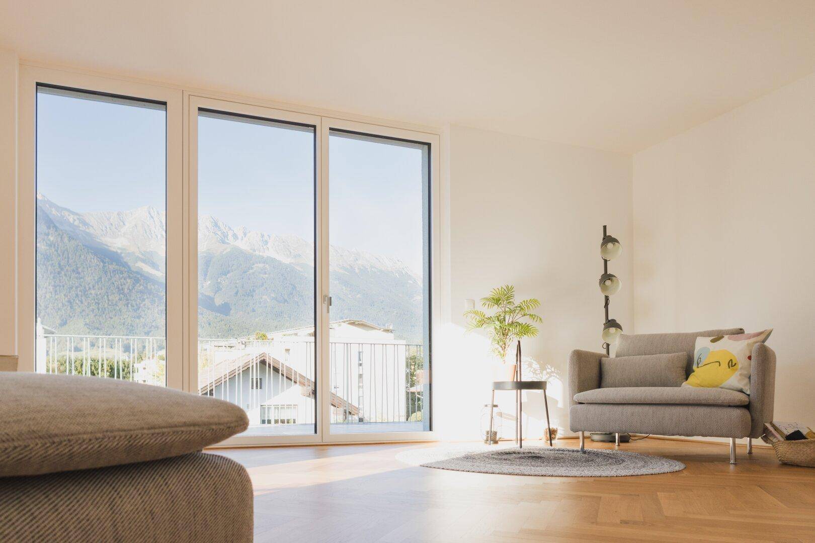 "Das Haus im Haus" mit Blick auf die Nordkette