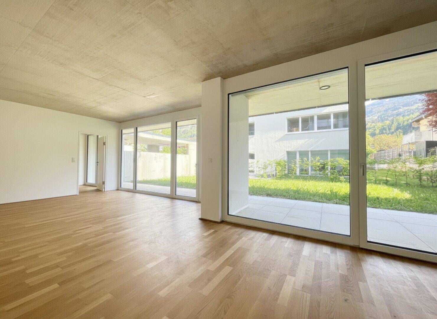 Neubau-Erstbezug: Gartenwohnung im Herzen von Wattens - Ansicht 3