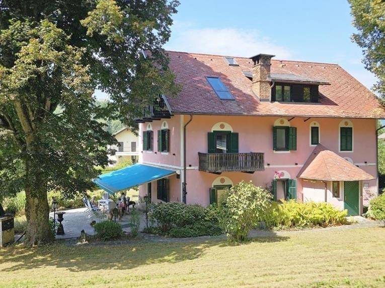 Reifnitz : Sehnsuchtsort Wörthersee ! JUGENDSTILVILLA mit privatem Badestrand, Badehaus, Steg - Ansicht 4